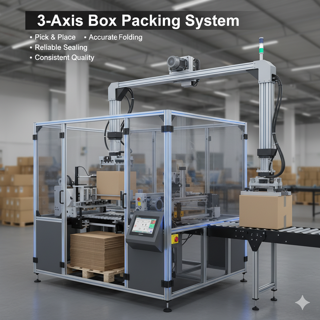 3-Axis Box Packing System